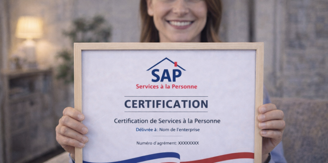 Certificat SAP en mains enthousiastes